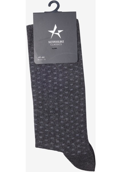 Desenli Yumuşak Dokulu Tekli Çorap