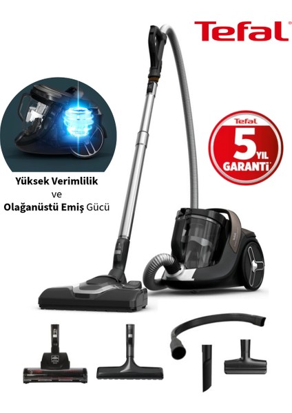 Olağanüstü Verimlilik ve Üstün Sessizlik Performansı Silence Force Cyclonic Toz Torbasız Elektrikli Süpürge + Hav&yün Temizleyici