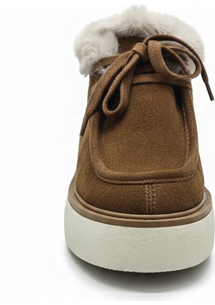 Taba Süet Kadın Hakiki Deri Bot 597.3637