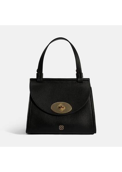 Kadın Siyah Omuz Askılı Deri El Çantası fiyatları