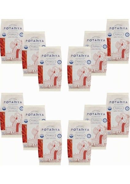 Glutensiz Konvansiyonel Kırmızı Mercimek Penne X12