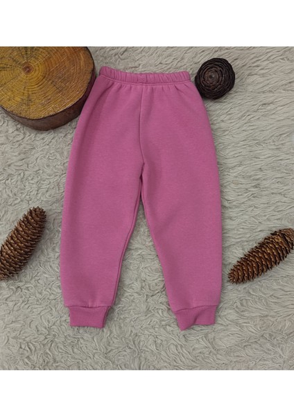 Şardonlu Üç Iplik Eşofman Altı