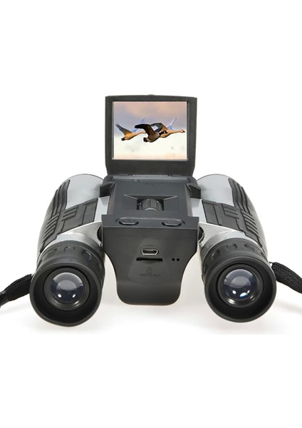12X32 Zoom Dijital Dürbün Teleskop Kamera 5mp Cmos Sensör 2.0 Inc Tft Full Hd 1080 P Dvr Fotoğraf Video Kayıt USB Dürbün - Lisinya
