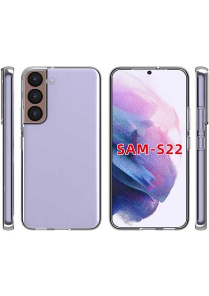 Galaxy S22 Kılıf Süper Silikon Kapak