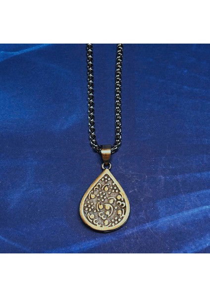 Içi Açılabilen Dualı El Işçiliği 925 Ayar Gümüş Erkek Kolye modelleri