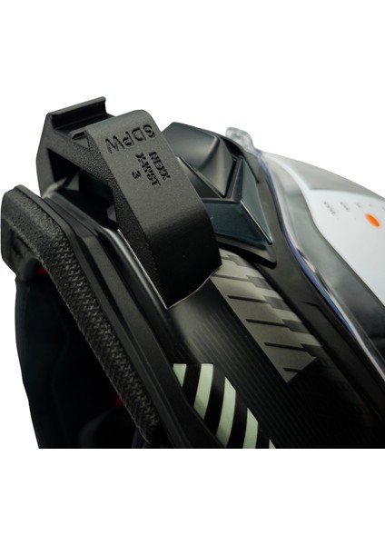 Nexx X-Wst 3 Kask Uyumlu Chinmount Aksiyon Kamera Çene Bağlantı Aparatı Seti