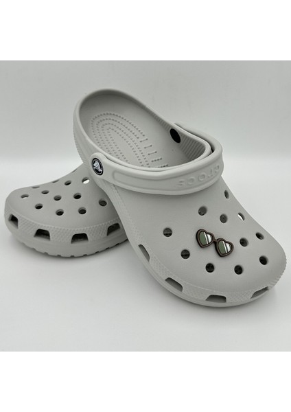 Terlik Süsü ve Aksesuarı , Çanta Süsü – Renkli Jibbitz Güneş Gözlüğü Görselli Figür Aksesuarı