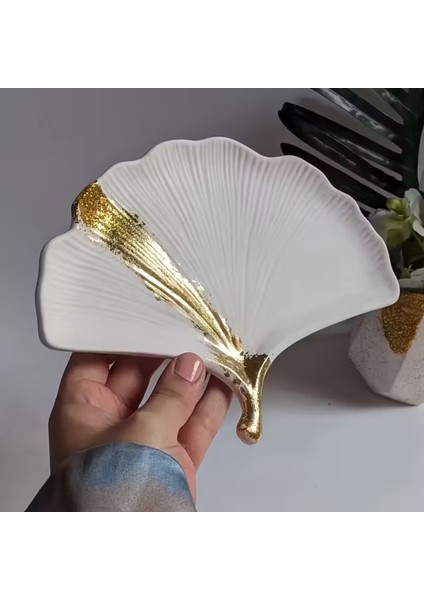 Silikon Ginkgo Yaprağı Tepsi Kalıbı - Epoksi, Beton ve Alçı Için Dekoratif Kalıp fırsatları