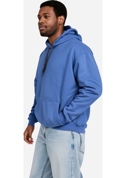 Erkek Kapüşonlu Kanguru Cep 3 Iplik Puf Yumuşacık (Içi Polarlı) modelleri