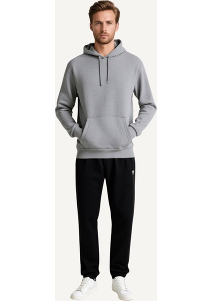 Erkek Kapüşonlu Kanguru Cep 3 Iplik Puf Yumuşacık (Içi Polarlı) fiyatları