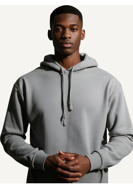 Erkek Kapüşonlu Kanguru Cep 3 Iplik Puf Yumuşacık (Içi Polarlı) fırsatları