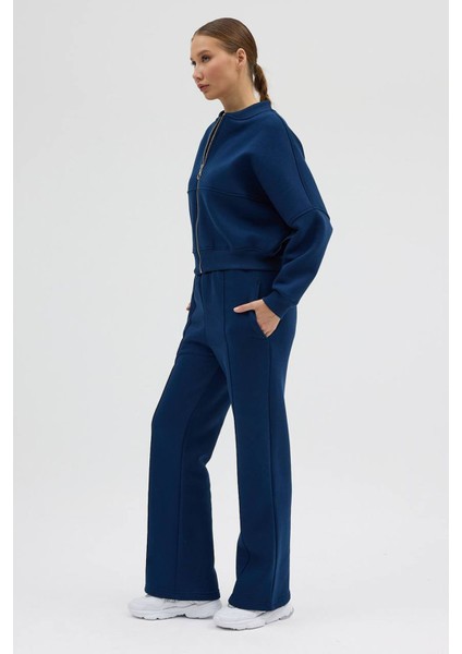 Kadın 3 Iplik Şardonlu Cepli Premium Eşofman Takımı NBHS001 indirimleri