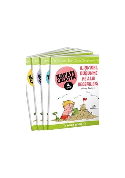 Kafayı Çalıştır - Kolay Seviye (4 Kitap Takım)