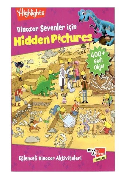 Dinozor Sevenler Için Hidden Pictures