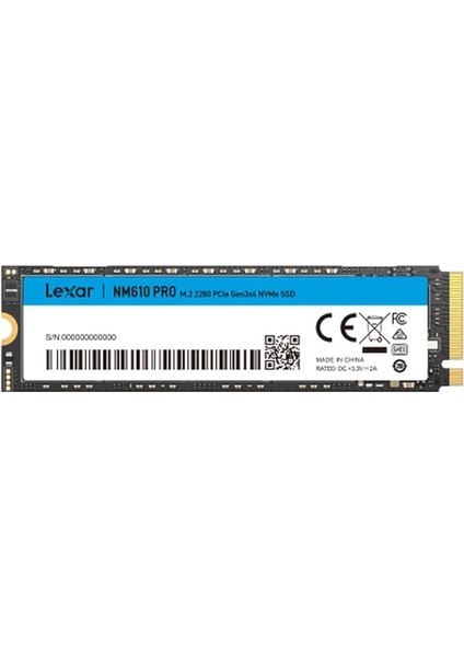 Disque SSD NM610 Pro 1to (1000GO) - Nvme M.2 Tip 2280