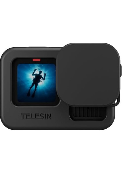 Gopro HERO13 Uyumlu Silikon Kılıf | HERO12/11/10/9 Uyumlu + Silikon Lens Koruyucu + Kordon Ip fiyatları