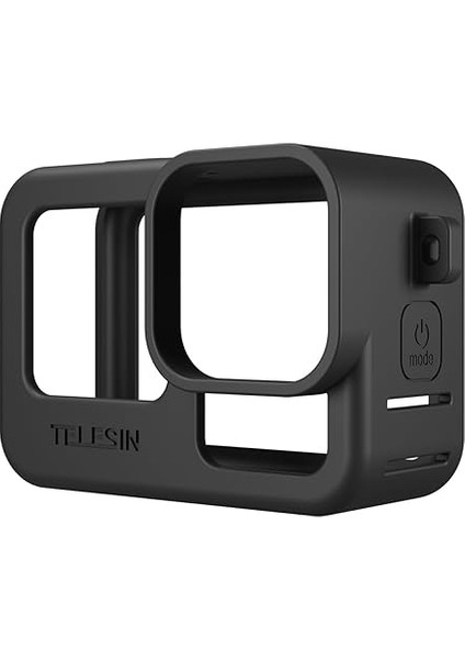 Gopro HERO13 Uyumlu Silikon Kılıf | HERO12/11/10/9 Uyumlu + Silikon Lens Koruyucu + Kordon Ip modelleri