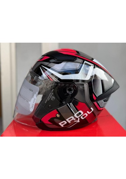 Kask Çenesiz Güneş Vizörlü Pro You indirimleri