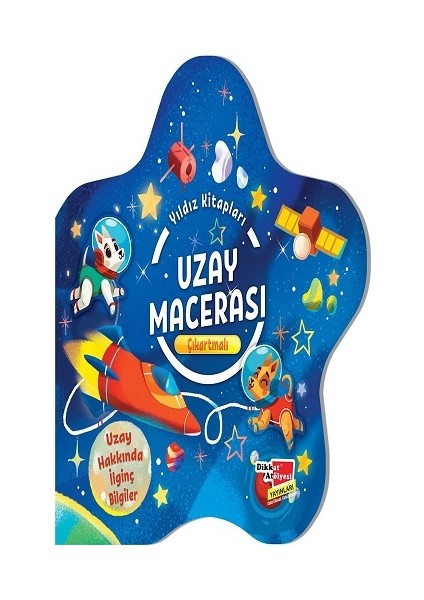 Çıkartmalı Yıldız Kitapları Serisi - Uzay Macerası