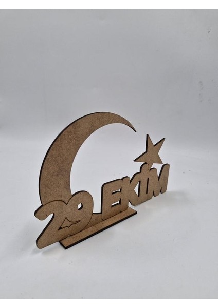 20 Adet 29 Ekim Ay Yıldız Ahşap Boyama Okul Dıy Etkinlik Aktivite Sanat 20 cm x 13 cm fırsatları