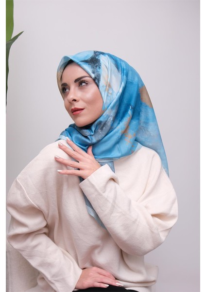 Renkli Karma Desen Dijital Soft Eşarp fırsatları