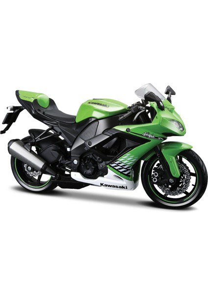 Kawasaki Ninja ZX-10R Model Motorsiklet 1/18 Model Motosiklet fiyatları