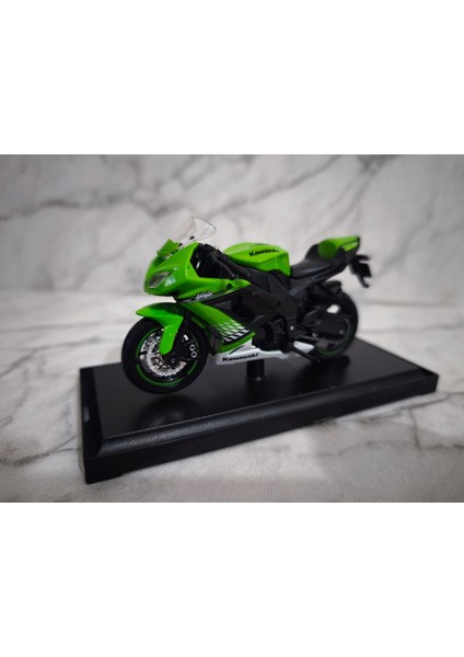 Kawasaki Ninja ZX-10R Model Motorsiklet 1/18 Model Motosiklet