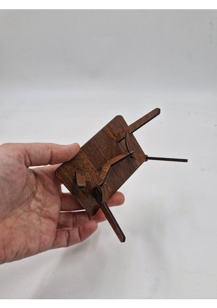 Ahşap Minyatür Oyuncak Dekoratif Masa 10 cm x 6 cm x 6 cm indirimleri