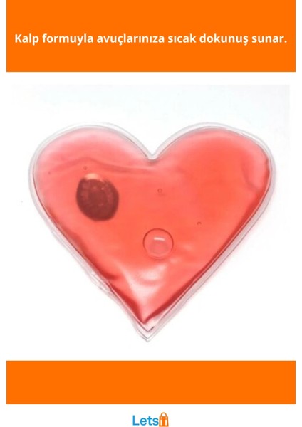 Kalp Şeklinde Jel El Sobası Sıcak Tutucu fiyatları