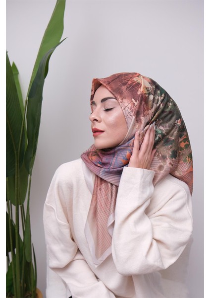 Renkli Karma Desen Dijital Soft Eşarp indirimleri