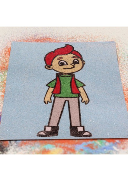 Yeşilcan Kum Boyama modelleri