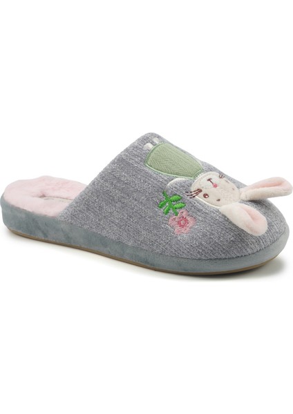 609054.Z5PR Gri Kadın Ev Terliği fiyatları