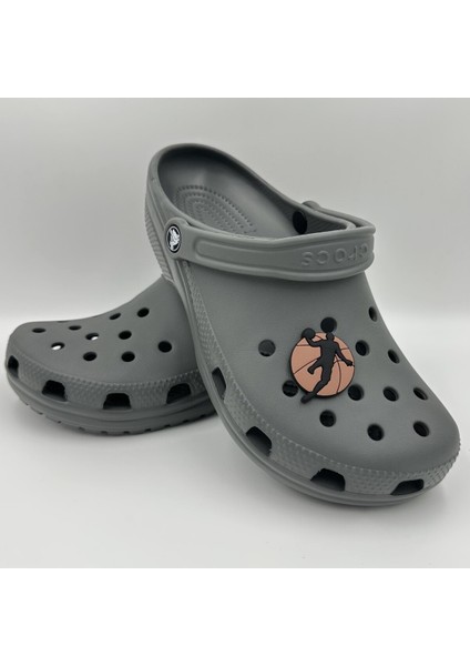 Terlik Süsü ve Aksesuarı , Çanta Süsü – Renkli Jibbitz Jordn Basket Görselli Figür Aksesuarı modelleri