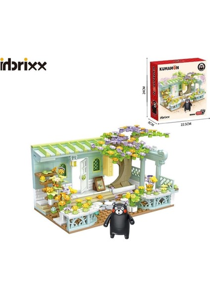 P880014 Panlos Çiçekçi Dükkanı 472 Parça Block Oyuncak