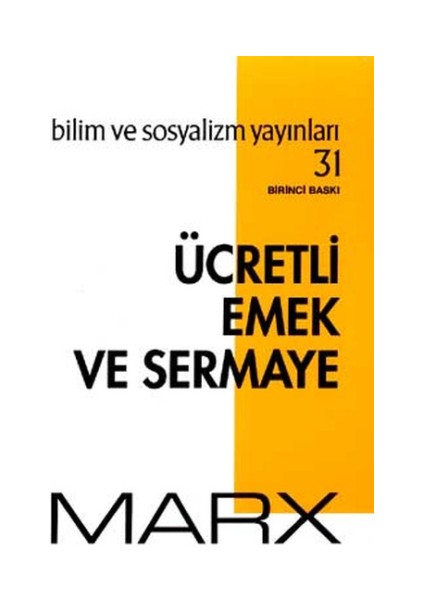 Ücretli Emek ve Sermaye
