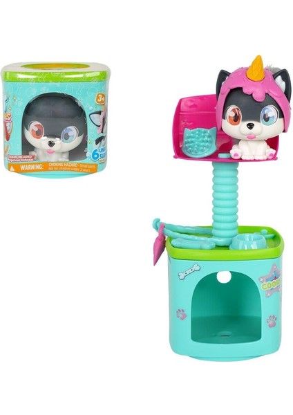 Qt Puppies Sürpriz Aksesuarlı Yavru Köpek 00807 Cookie