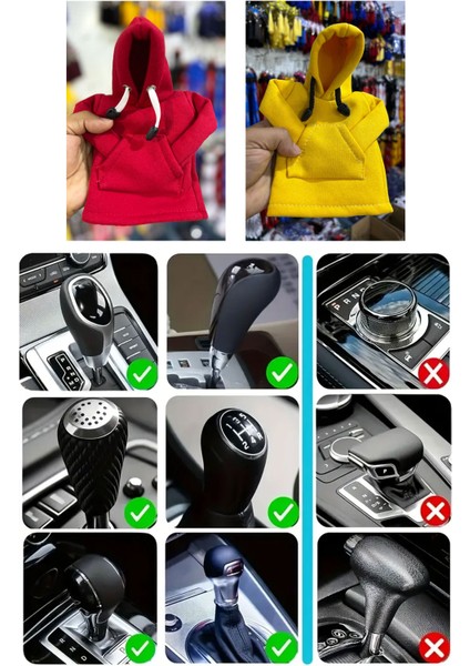 Her Araca Uyumlu Özel Tasarım Vites Topuzu Kapşonu, Araç Vites Kıyafeti, Vites Poları, Özel Baskılı fırsatları