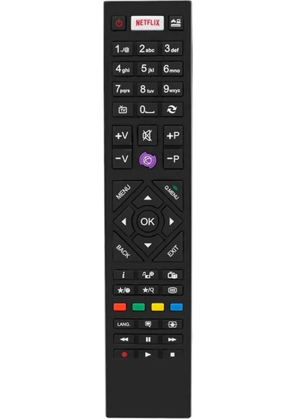 LCD LED Kumanda Vestel Maza Mapp 1220 T1640 Netflix