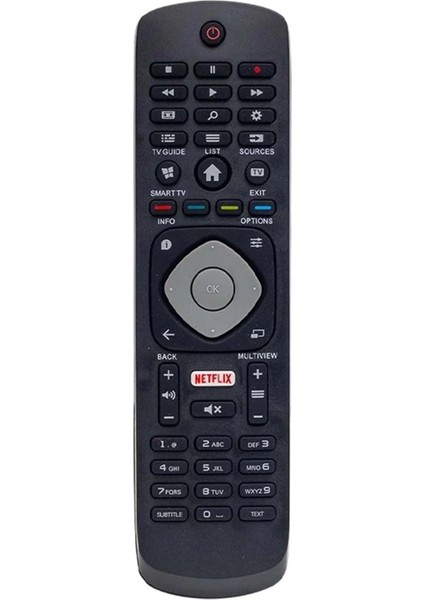 LCD LED Kumanda Philips RM-L185 Smart Netflix Tuşlu