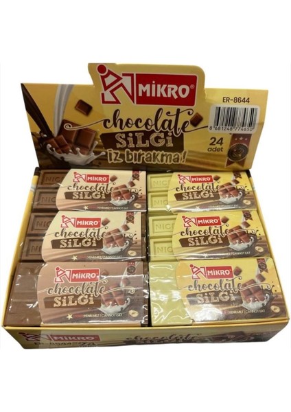 Iz Bırakmaz Yumuşak Silgi Gerçek Çikolata Kokusu ( Ister 1 Adet Ister 2 Adet Ister 4 Adet Alabilirsiniz) indirimleri