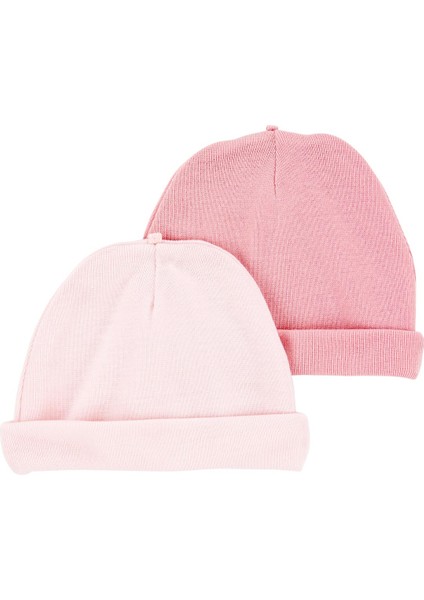 Kız Bebek Pembe Şapka