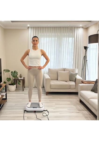 Vibecore Ev Tipi Dikey Mikro Titreşimli Egzersiz Aleti – Uzaktan Kumandalı Fitness Platformu