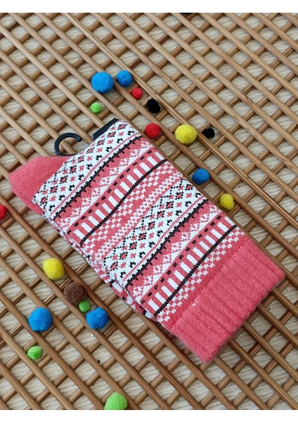 Desenli Kalın Viskon Elit Kadın Çorap