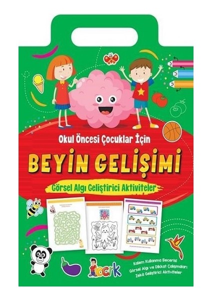 Beyin Gelişimi - Görsel Algı Geliştirici Aktiviteler - Okul Öncesi Çocuklar Için