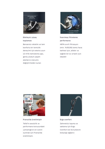 Turbo Başlıklı 5 Yıl Garantili 5★ Silence Force Cyclonic Toz Torbasız Elektrikli Süpürge, Siklon + Yüksek Verimli Filtre modelleri