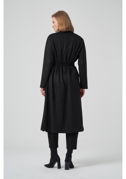 6001 Triko Detalı Zımbalı Nubuk Kap modelleri