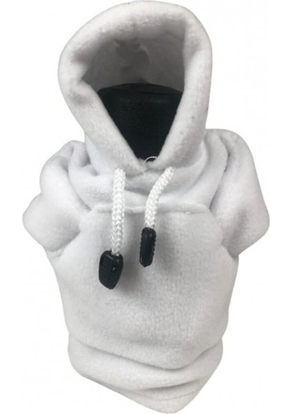 Vites Kılıfı Kapşonlu Beyaz