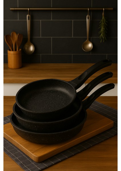 Tava Set Döküm ( 20 Cm-24 Cm-28 cm ) fırsatları