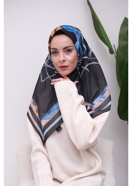 Renkli Karma Desen Dijital Soft Eşarp modelleri