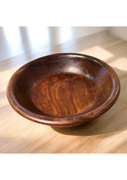 🌰 El Yapımı Ceviz Ağacından Ahşap Tabak indirimleri